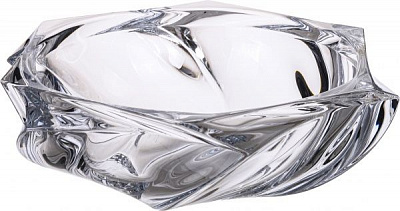 Ваза стеклянная прозрачная Macao 33 см Bohemia