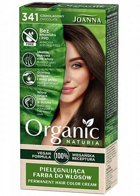 Фарба для волосся Joanna Naturia Organic-Vege 341 шоколад 100 мл