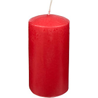 Свеча Candle Factory EcoLife красная 120 мм 51168112