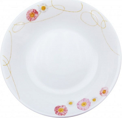 Тарілка супова Floral 550 мл 19 см Luna