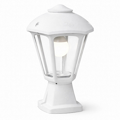 Светильник уличный напольный FUMAGALLI DISMA/GIAMPY E27 12 Вт IP55 белый