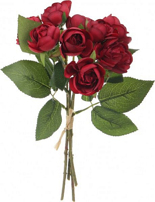 Букет роз 9 головок красный
