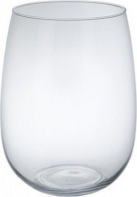 Ваза Класік скляна прозора 33х25 см Wrzesniak Glassworks