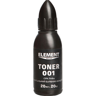 Пигмент Element Decor Toner серая лава 20 мл