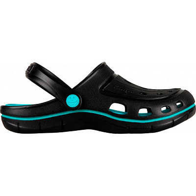 Сабо Coqui Jumper 6352 102035 р.38 черный с бирюзовым