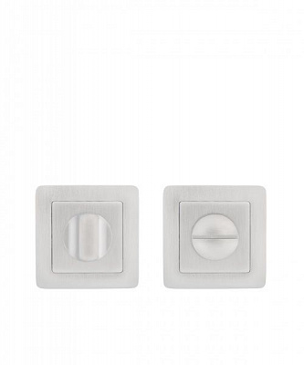 Накладка Paladii поворотник WC квадратный матовый хром