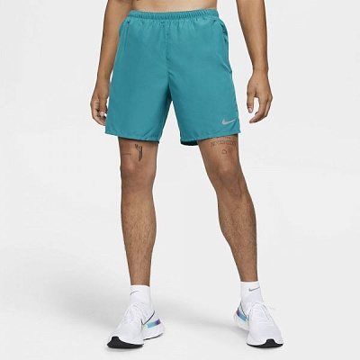 Шорты Nike M NK DF CHALLENGER SHORT 7BF CZ9066-467 р. S голубой