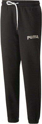 Брюки Puma PUMA TEAM SWEATPANTS TR 53826101 р. S черный