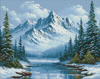 Алмазна мозаїка Морозне дихання лісу ©art_selena_ua Ideyka