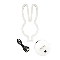 Ночник LED-NEON RABBIT розовый B-13