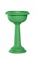 Горшок пластиковый Sanja IPPI Пехар высокий 32 см круглый 10л зеленый 