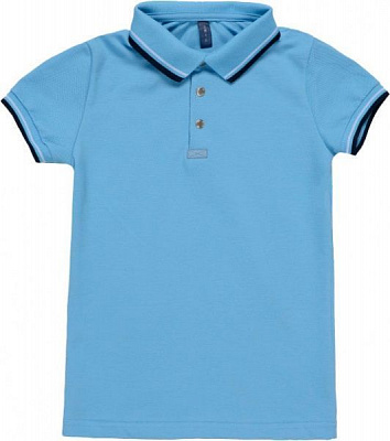 Поло Smil 114739 р.140 синий иней