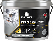Краска для крыш акриловая Bayris PROFI ROOF PAINT мат коричневый 10кг 