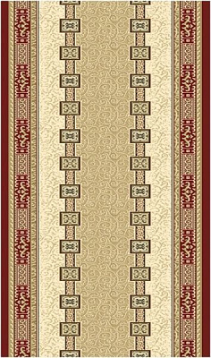 Дорожка Balta Kashmar 1,37 м 7552/614 бордо