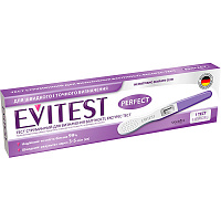 Тест струйный для определения беременности Evitest Perfect 1 шт.