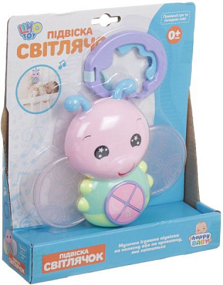 Іграшка-підвіска Limo Toy світлячок на коляску 25 см ODT097709