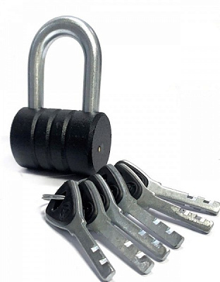 Замок навісний Aspect ЗН-С-55 (К) 6 кл. відкритий (амбарний)