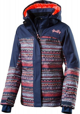 Куртка Firefly Betty gls 280497-901519 128 синій/різнокольоровий