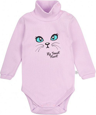 Боди Фламинго для девочек р.74 сиреневый 575-1104 