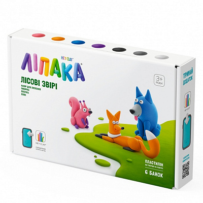 Набор для творчества Lipaka Лесные звери: Волк, лисичка, белочка 60043-UA01