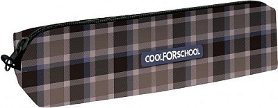 Пенал м'який Check CF85203 Cool For School коричневий