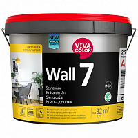 Фарба інтер'єрна латексна Vivacolor Wall 7 А мат білий 2,7л 