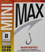 Крючок MiniMax Maruseigo №8 10 шт. SW017-8