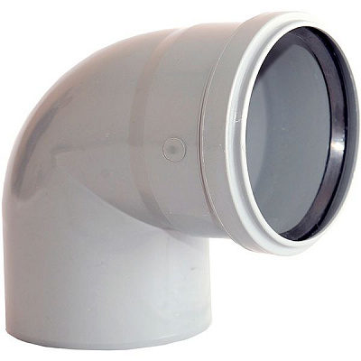 Колено Инсталпласт d50x45°