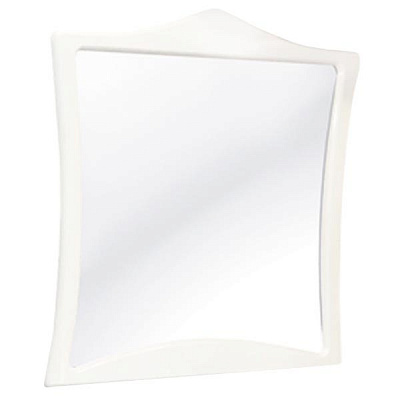 Зеркало Ионика 85 88x88 см белый глянец