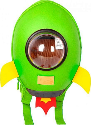 Рюкзак дитячий Supercute Ракета-Зелений