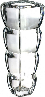 Ваза стеклянная прозрачная Segment vase 8KG47/0/99U20/340 Bohemia
