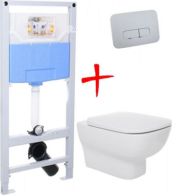 Комплект инсталляции Ideal Standard ProSys 120 с унитазом ESEDRA