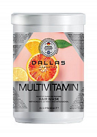 Маска для волосся Dallas Multivitamin з комплексом мультивітамінів, екстрактом женьшеню й олією авокадо 1000 мл