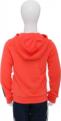 Джемпер Adidas YG TR FZ HD CE6141 р. 170 коралловый