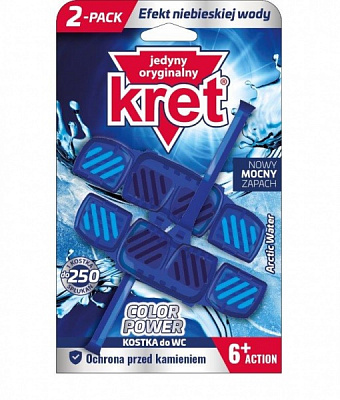 Туалетный блок Kret Arctic Water 2х40 г 