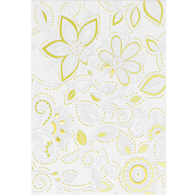 Декор Карпатська кераміка Агата Кармен білий 250x330 мм