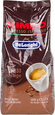 Кофе в зернах Kimbo De'Longhi Prestige 1 кг (8002200140632) 