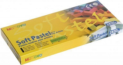 Пастель суха професійна 1/2 м’яка MPS-24 Mungyo 94100670 24 кольорів
