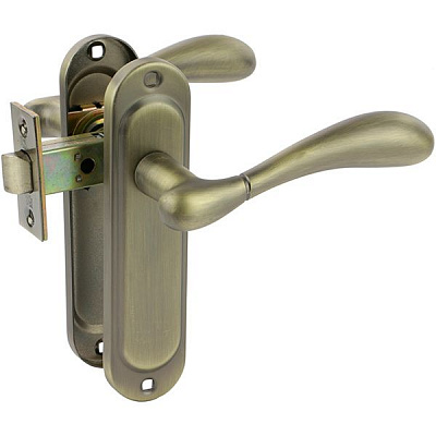 Защіпка врізна з ручками RDA ImolaW матова антична латунь