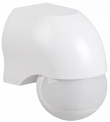 Датчик движения IEK ДД 010 180° 10м 1100W IP44 белый LDD10-010-1100-001