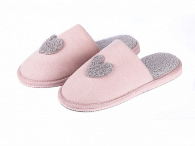 Капці домашні Twins HS-OZ з декором р.38/39 рожевий