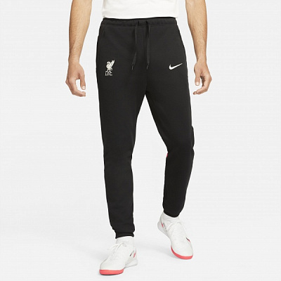 Брюки Nike LFC M NK DF TRAVEL FLC PANT DA9768-010 р. M черный