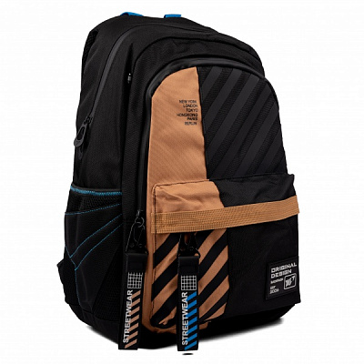 Рюкзак школьный YES Fashion TS-61 Streetwear черный