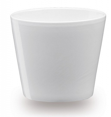 Вазон керамический Santino Bilbao круглый 1,5 л белый (DP-36-14-J-15-00) 