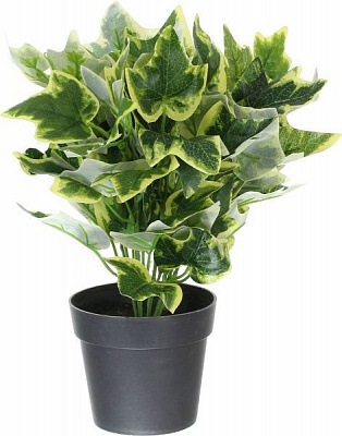 Цветочная композиция искусственный Плющ в вазоне светло-зеленый PFC(NL)-717A