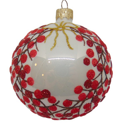 Куля новорічна d80 9630/31177