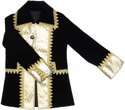 Костюм детский карнавальный КАРНАВАЛІЯ Капитан Пиратов 5-7 лет р.122 зеленый 