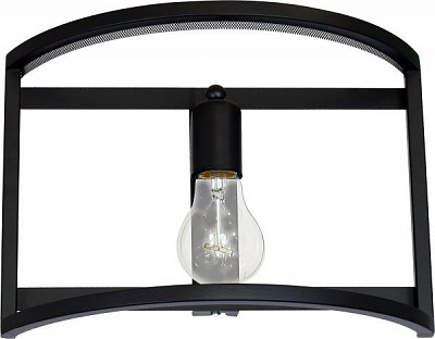 Бра Luminex Cardiff 8292 1x60 Вт E27 чорний