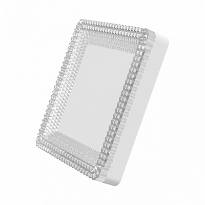 Світильник настінно-стельовий ULLATUS ELIN 25S 25 Вт білий/прозорий