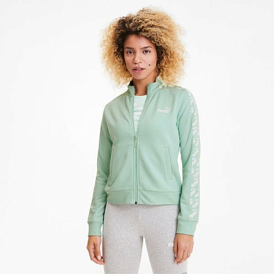 Джемпер Puma Amplified Track Jacket TR 58121932 р. M зеленый